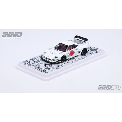 LBWK (F40) Tokyo Auto Salon 2023 - Ferrari - Vit - Inno64