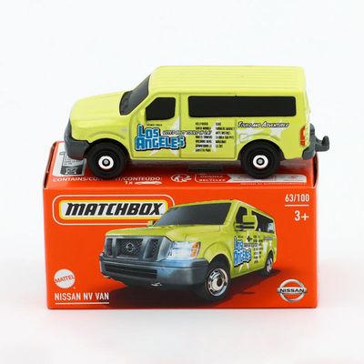 Nissan NV VAN - Limegrön - Power Grab - Matchbox