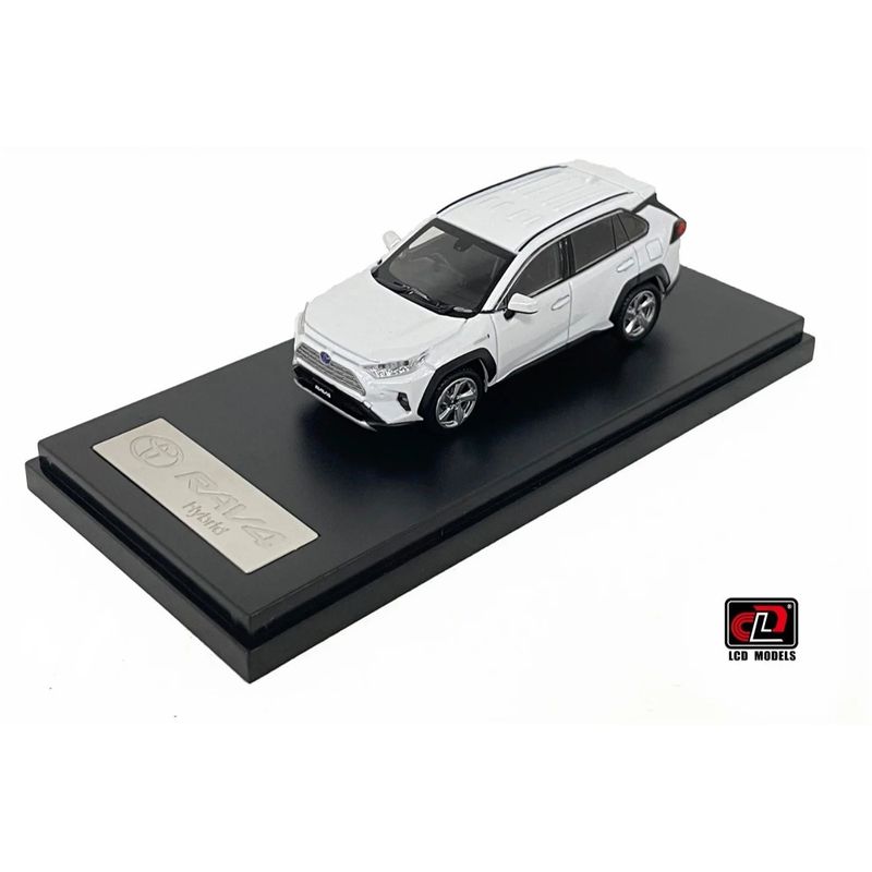 Toyota RAV4 Hybrid - Vit - LCD Models - 1:64