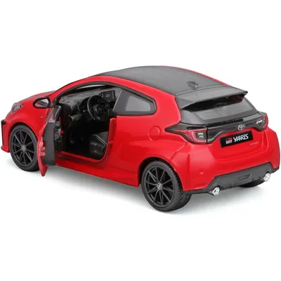 Toyota GR Yaris - 2021 - Röd - Maisto - 1:24