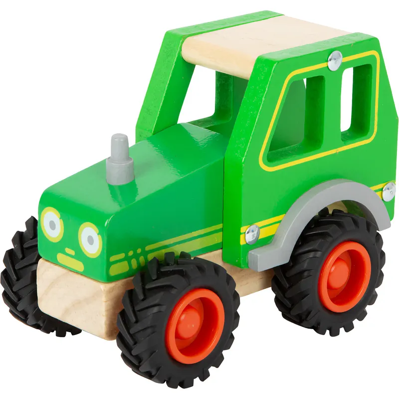 Traktor i trä - Grön - Small Foot
