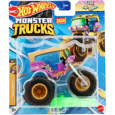 Tuk 'N' Roll - Snack Pack - Monster Trucks - Hot Wheels