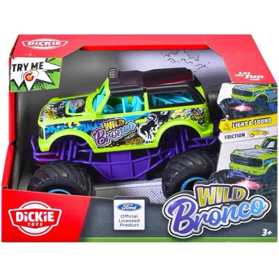 Wild Bronco - Ljud och Ljus - Dickie Toys - 18 cm