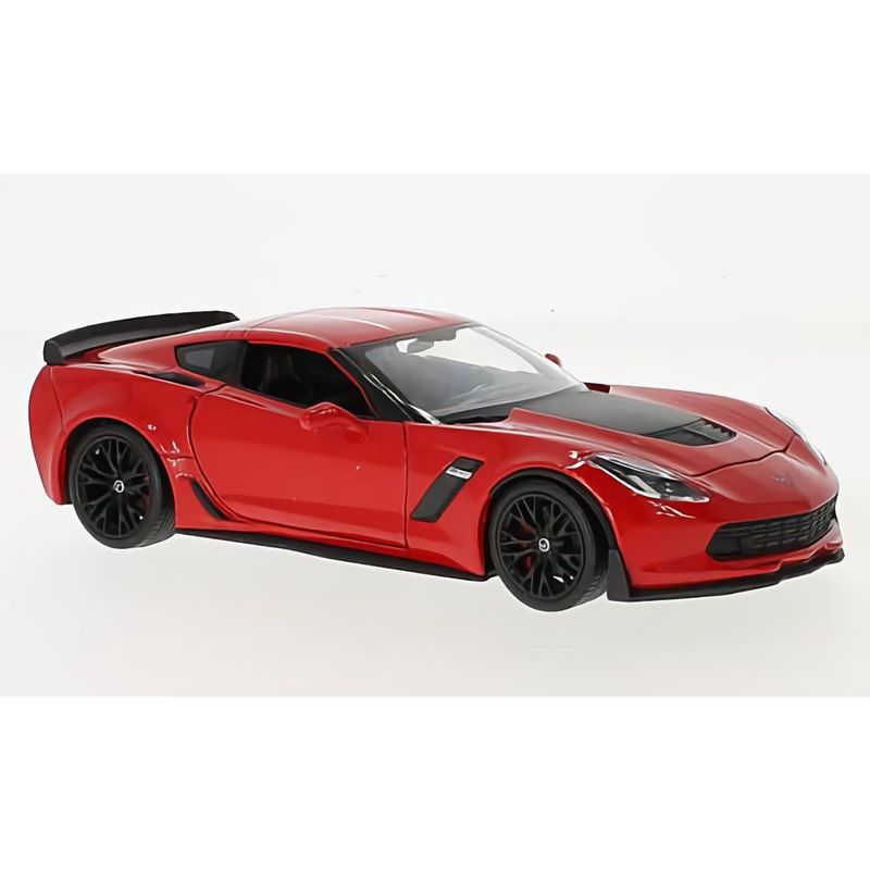 2017 Chevrolet Corvette Z06 - Röd - 1:24 - Welly