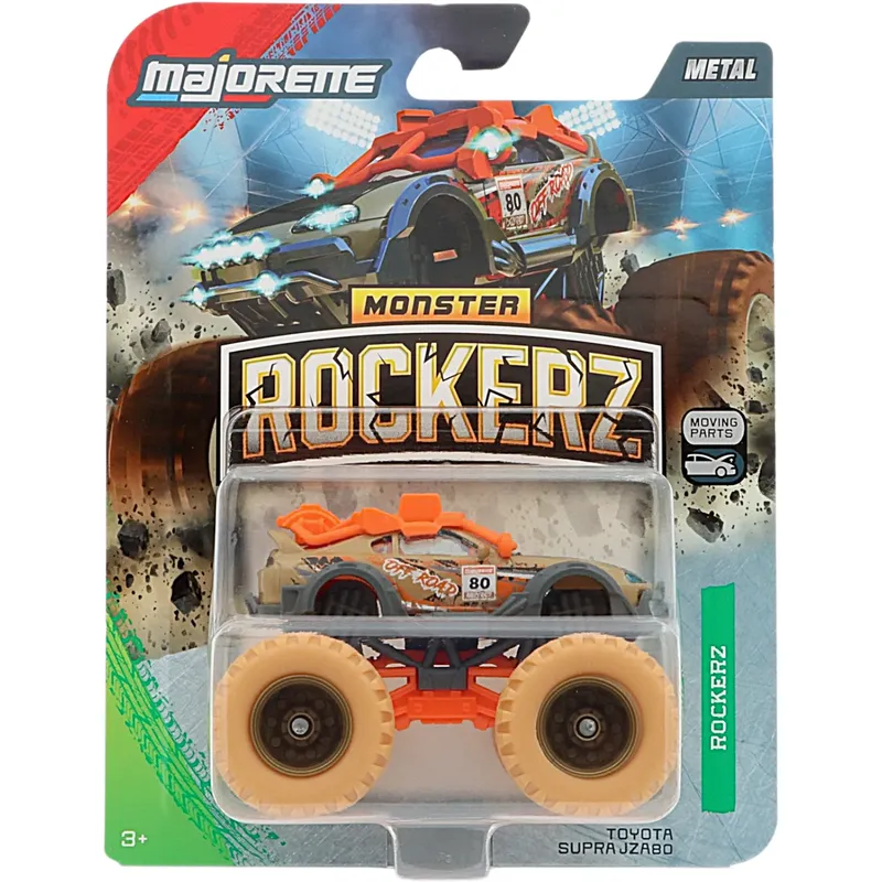 Toyota Supra JZA80 - Monster Rockerz - Majorette - 7,5 cm