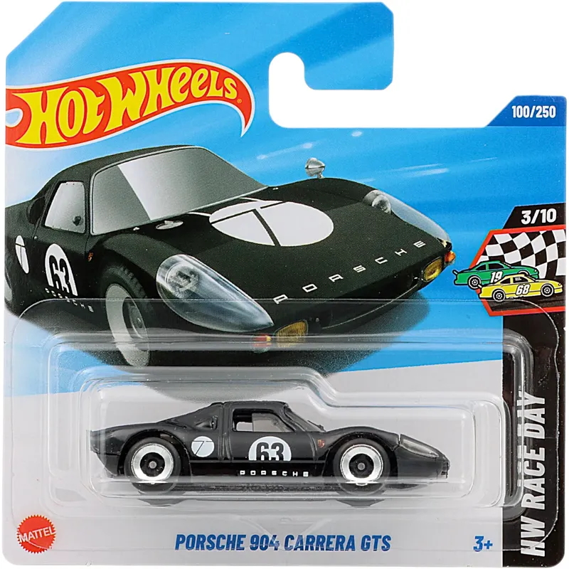 Porsche 904 Carrera GTS - Svart - HW Race Day - 100/250 - Hot Wheels