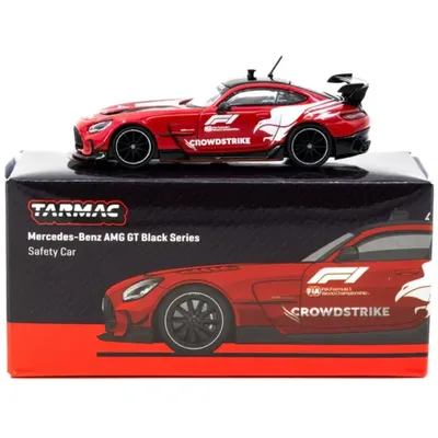 Mercedes-Benz AMG GT Black Series - Röd - Tarmac - 1:64