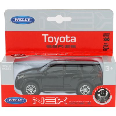 Toyota Land Cruiser Prado - 2010 - Svart - Welly - 11 cm