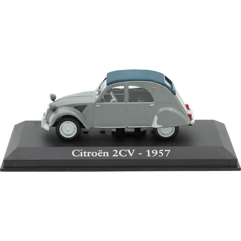 Citroën 2CV - 1957 - Grå - Atlas Editions - 1:43