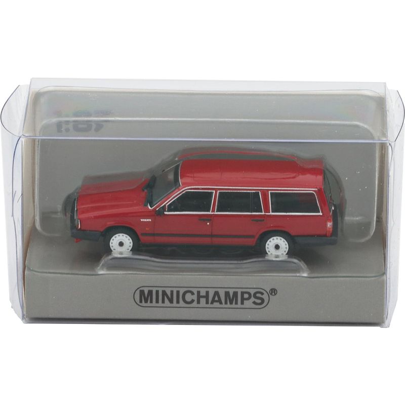 Volvo 740 GL Kombi - 1986 - Röd - Minichamps - 1:87