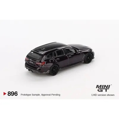 BMW M3 M Performance Touring (G81) - Daytona Violet - 896 - Mini GT
