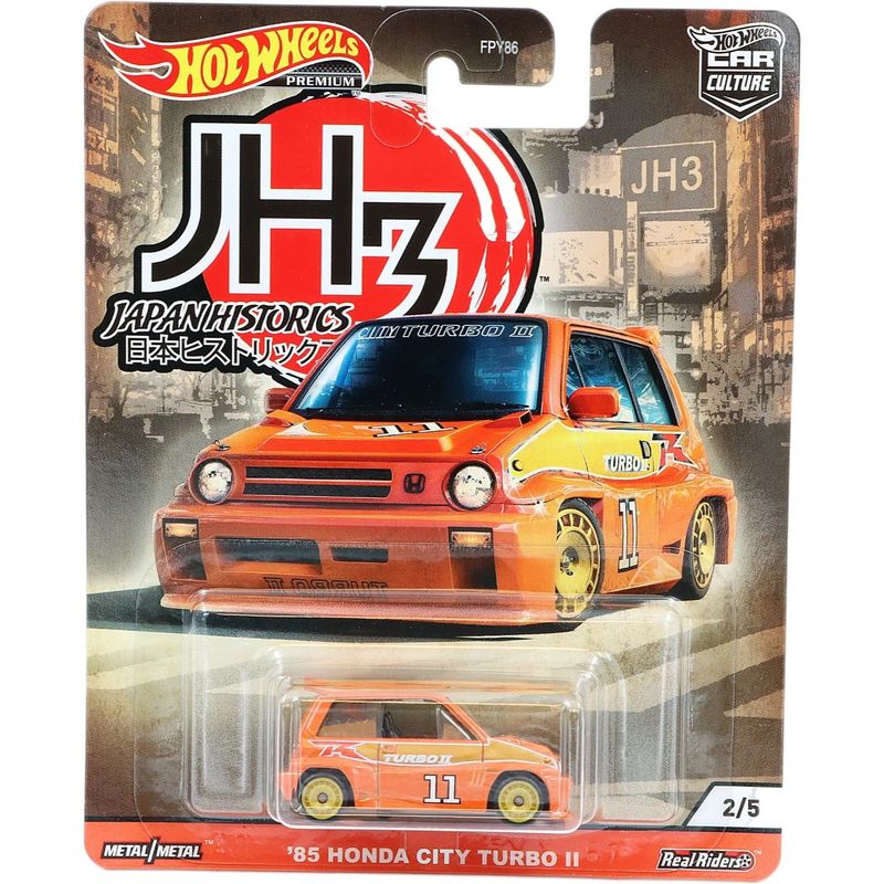 85 Honda City Turbo II - Japan Historics 2020 - Hot Wheels