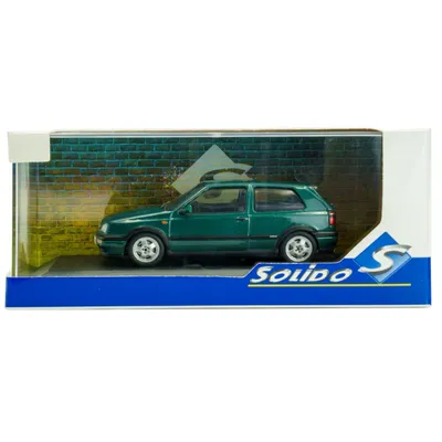 Volkswagen Golf Mk3 VR6 - 1994 - Grön - Solido - 1:43