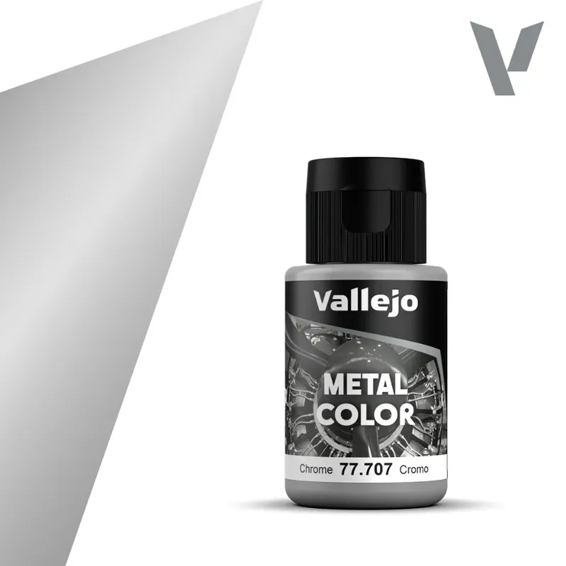 Metal Color - Kromfärg - Akryl - 32 ml - 707 - Vallejo