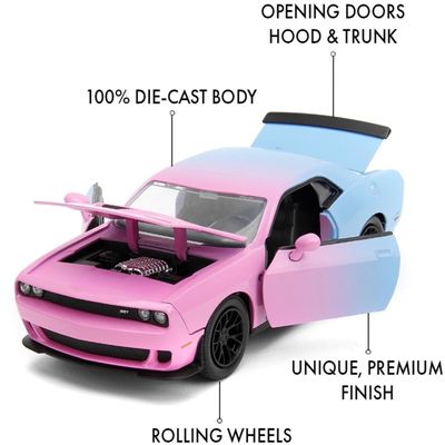 2015 Dodge Challenger SRT Hellcat - Pink Slips - Jada - 1:24