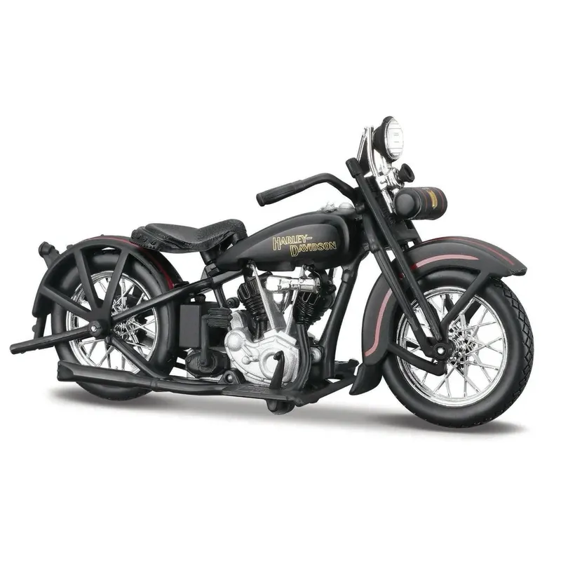 1928 JDH Twin Cam - Harley-Davidson - Svart - Maisto - 1:18