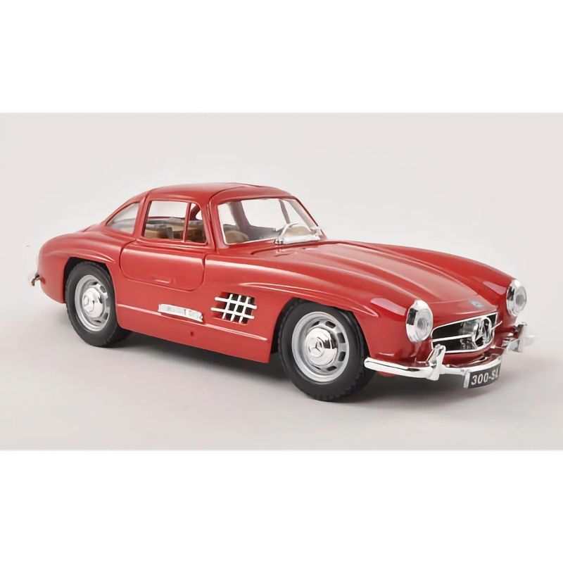 Mercedes-Benz 300 SL (1954) - W198 - Röd - Bburago - 1:24