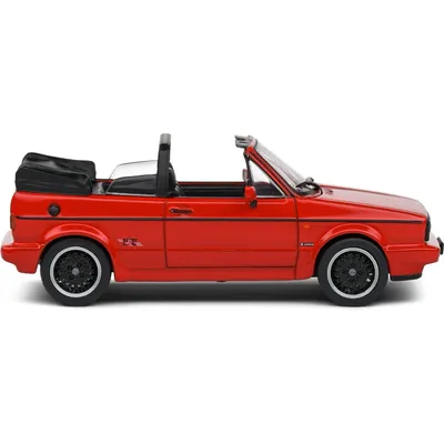 Volkswagen Golf MK1 Cab Sportline 1992 - Röd - Solido - 1:43