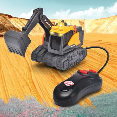 Sladdstyrd grävmaskin - Mini Excavator - Dickie Toys