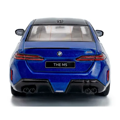 BMW M5 Sedan - Marina Bay Blue - 2024 - Solido - 1:43