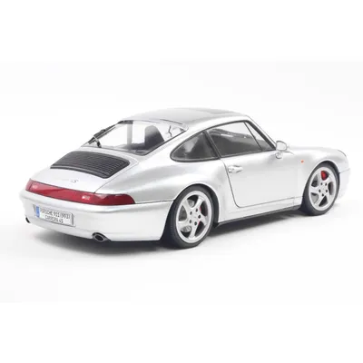 Porsche 911 (993) 4S - 1996 - Silver - Solido - 1:18