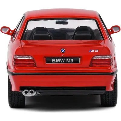 BMW E36 M3 Coupé - 1999 - Röd - Solido - 1:43