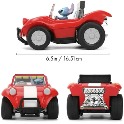Stitch Buggy - Fjernstyret Bil - Jada Toys - 1:24