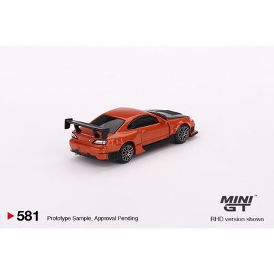 Nissan Silvia S15 D-MAX - Metallic Orange - Mini GT - 1:64