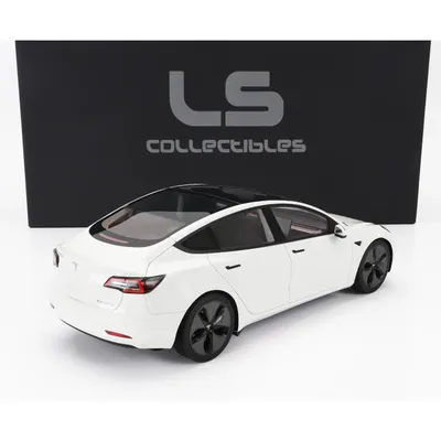 Tesla Model 3 - 2021 - Vit - LS Collectibles - 1:18