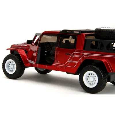 2020 Jeep Gladiator - Röd - Pink Slips - Jada - 14 cm