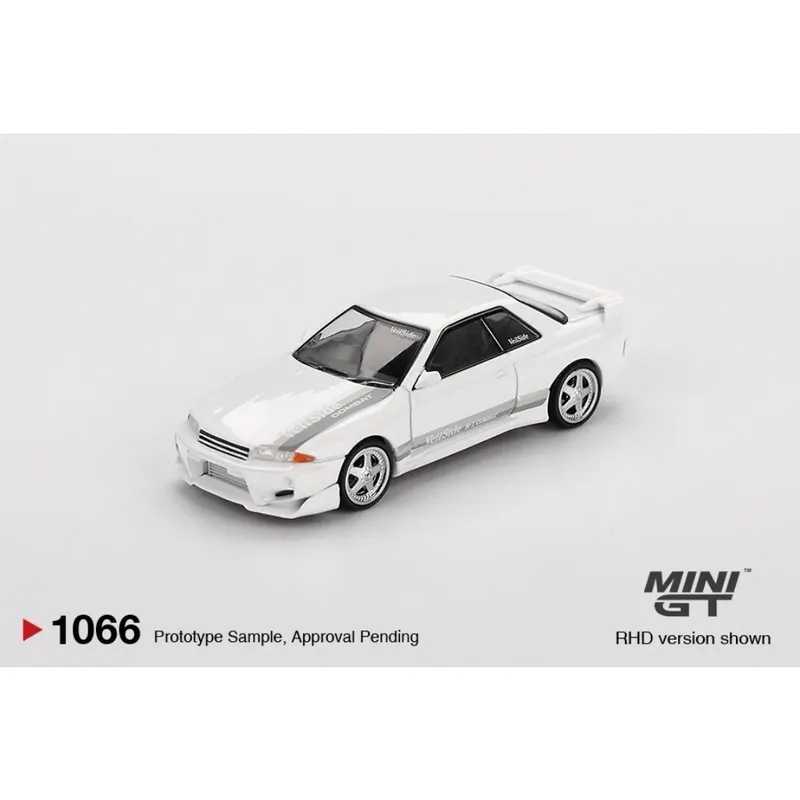 Nissan Skyline GT-R (R32) VeilSide Combat C-I - Vit - 1066 - Mini GT