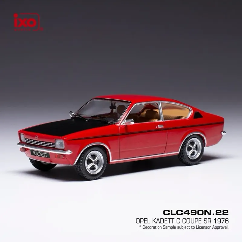 Opel Kadett C Coupe SR - 1976 - Röd - Ixo Models - 1:43