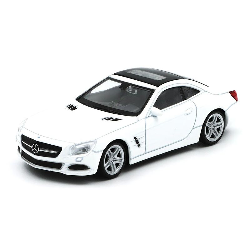 12 Mercedes-Benz SL 500 - Vit - Welly - 1:43