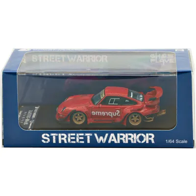 Porsche 911 (993) RAUH-Welt - Rød - Street Weapon - 1:64