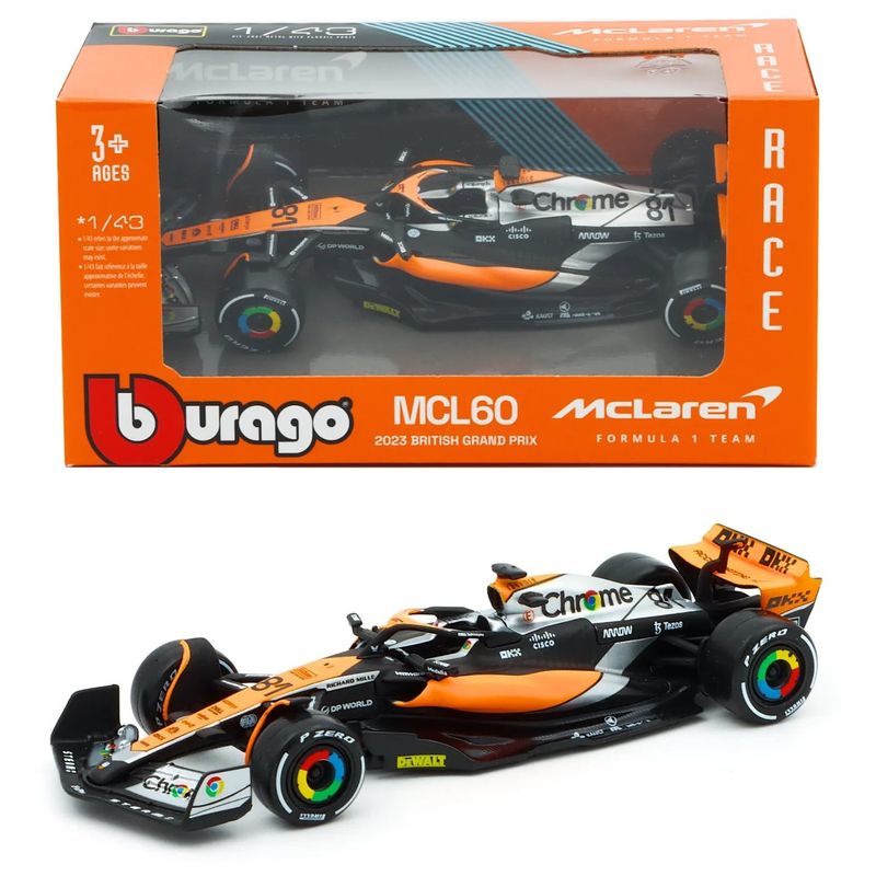 F1 - McLaren - MCL60 - #81 Oscar Piastri - Bburago - 1:43