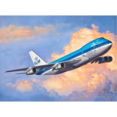 Boeing 747-200 - KLM - 03999 - Revell - 1:450