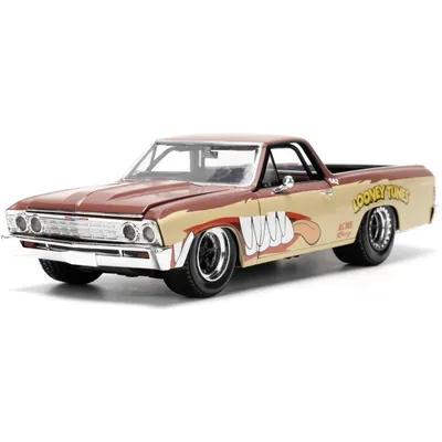 Tasmanian Devil & 1967 Chevrolet El Camino - Looney Tunes - Jada Toys - 1:24