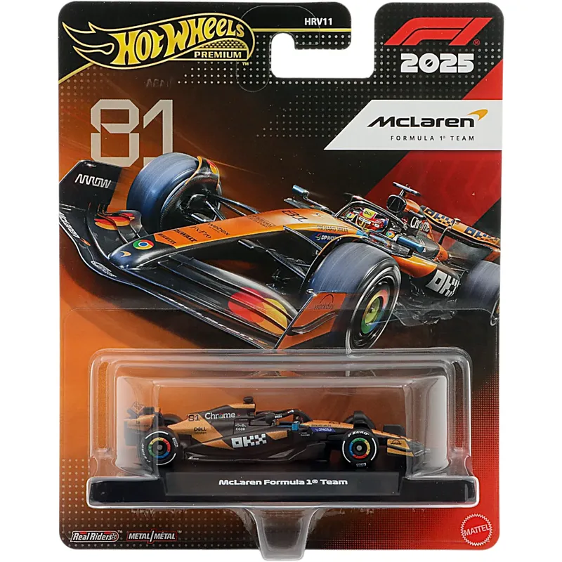 McLaren MCL39 - #81 Oscar Piastri - Hot Wheels Premium