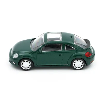 Volkswagen Beetle - Mörkgrön - Rastar - 10 cm