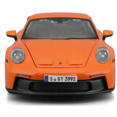 Porsche 911 (992) GT3 - Orange - 2021 - Bburago - 1:24