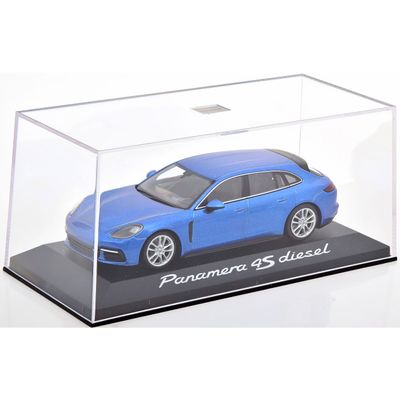 Porsche Panamera 4S Diesel - 2017 - Blå - Minichamps - 1:43