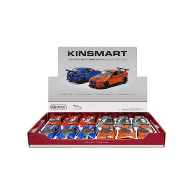 Jaguar XE SV Project 8 - Kinsmart - 1:38 - Grå