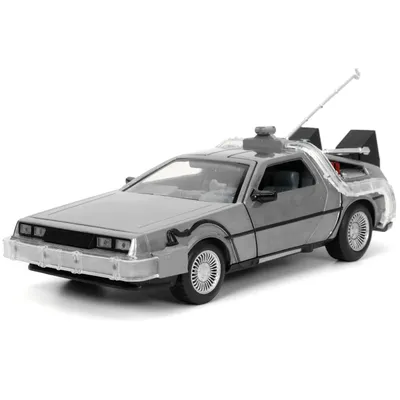 DeLorean DMC-12 - Time Machine - Back to the Future - Jada Toys - 1:24