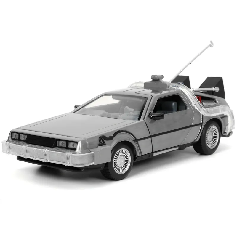 DeLorean DMC-12 - Time Machine - Back to the Future - Jada Toys - 1:24