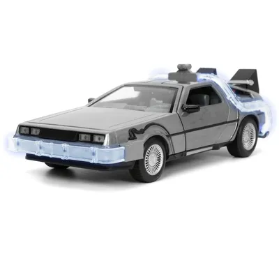 DeLorean DMC-12 - Time Machine - Back to the Future - Jada Toys - 1:24