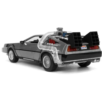 DeLorean DMC-12 - Time Machine - Back to the Future - Jada Toys - 1:24