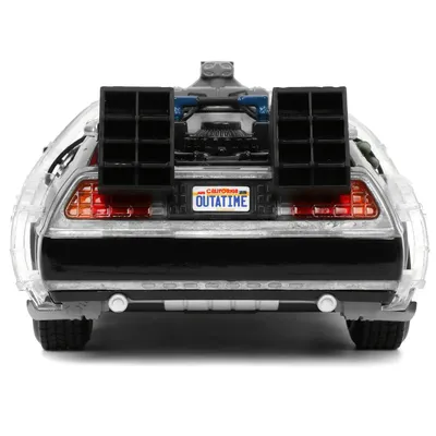 DeLorean DMC-12 - Time Machine - Back to the Future - Jada Toys - 1:24