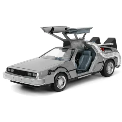 DeLorean DMC-12 - Time Machine - Back to the Future - Jada Toys - 1:24