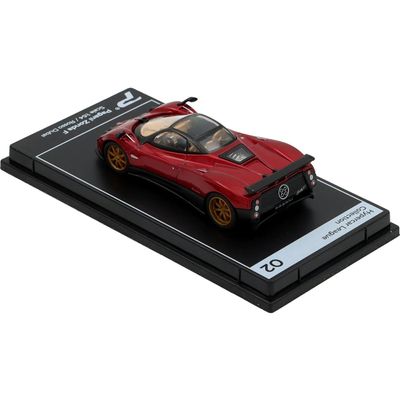 Pagani Zonda F - Röd - PosterCars - 1:64