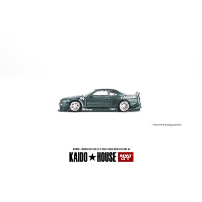 Nissan Skyline GT-R (R34) - Kaido House x Mini GT - 1:64
